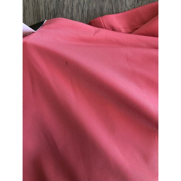 INC High Rise Cinched Peach Cropped Wide Leg Jersey Pant - M - Picture 8 of 8